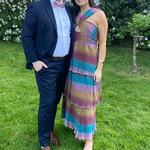 Beautiful Saylor chrome dress from Nordstrom - size large